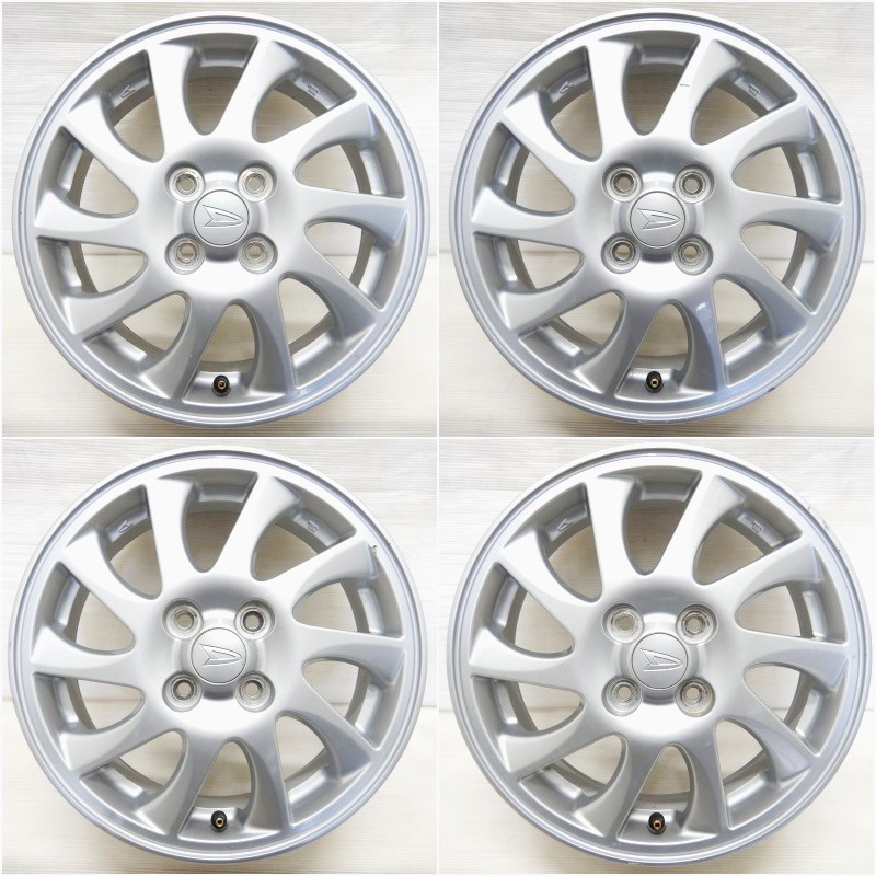 中古 15インチ アルミ ダイハツ タント 純正 エンケイ製 4本セット<BR