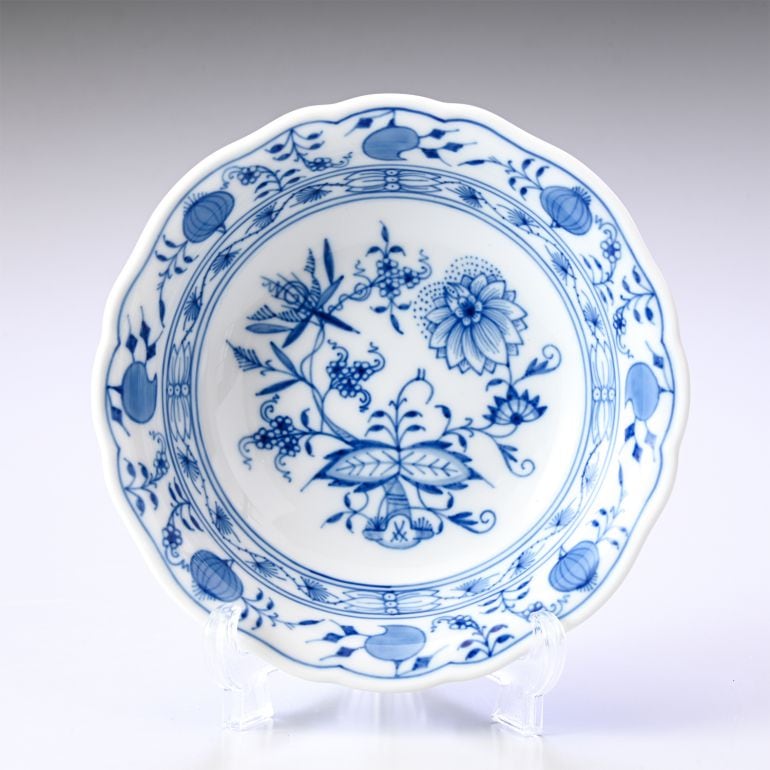 名入れ可有料】マイセン ブルーオニオン サラダボウル 深皿 ディープ