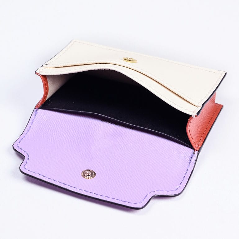 マルニ MARNI カードケース 名刺入れ サフィアーノレザー タルク