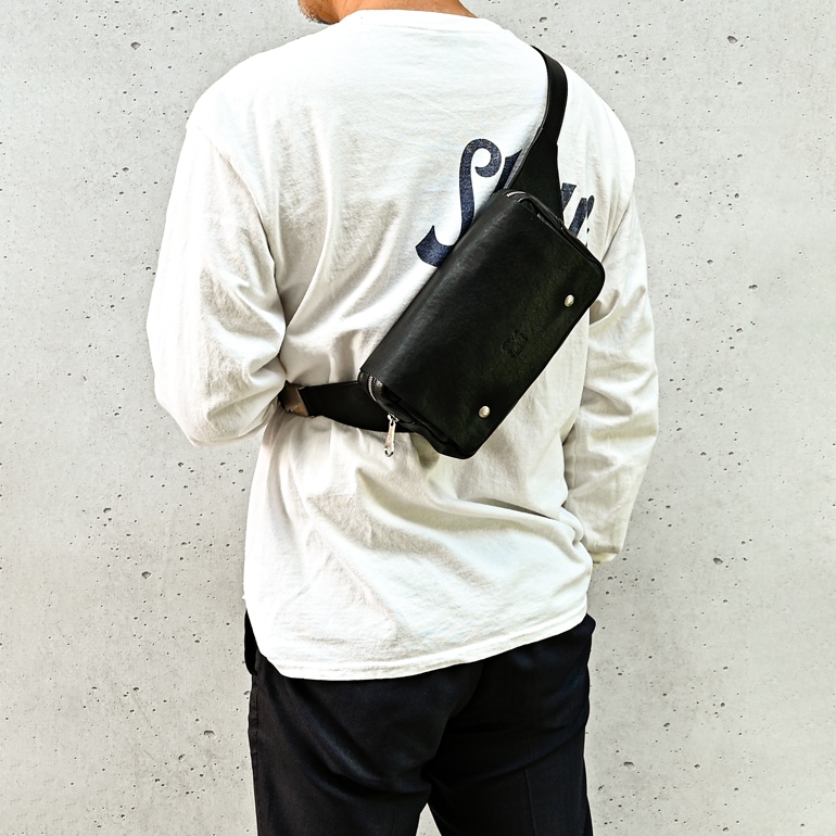 イルビゾンテ IL BISONTE ボディバッグ メンズ レディース Brolio line