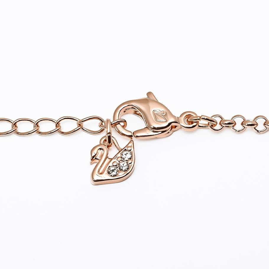 スワロフスキー ネックレス Dazzling Swan ネックレス ピンクゴールド