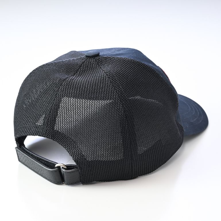 グッチ GUCCI ベースボールキャップ キャップ 帽子 パッチ付きロゴ刺繍