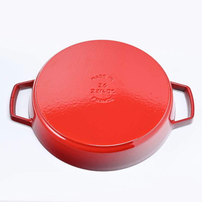 ストウブ staub 両手フライパン 26cm ラウンド スキレット チェリー