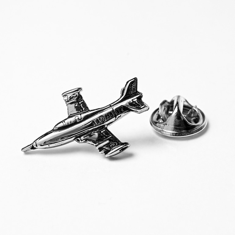 モンアート MONART ラペルピン メンズ ピンズ型 ピンバッジ 飛行機
