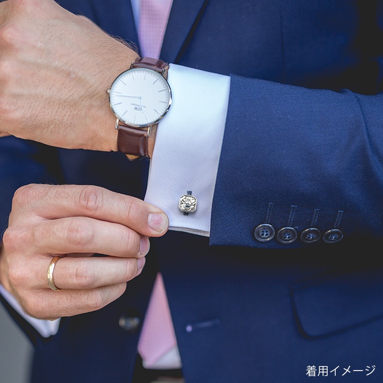 スワロフスキー SWAROVSKI カフス メンズ カフリンクス カフスボタン