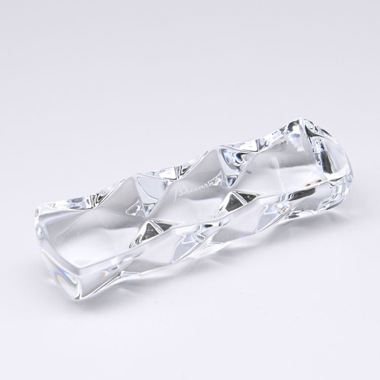 Baccarat バカラクリスタル箸置き 5個セット Baccarat バカラ