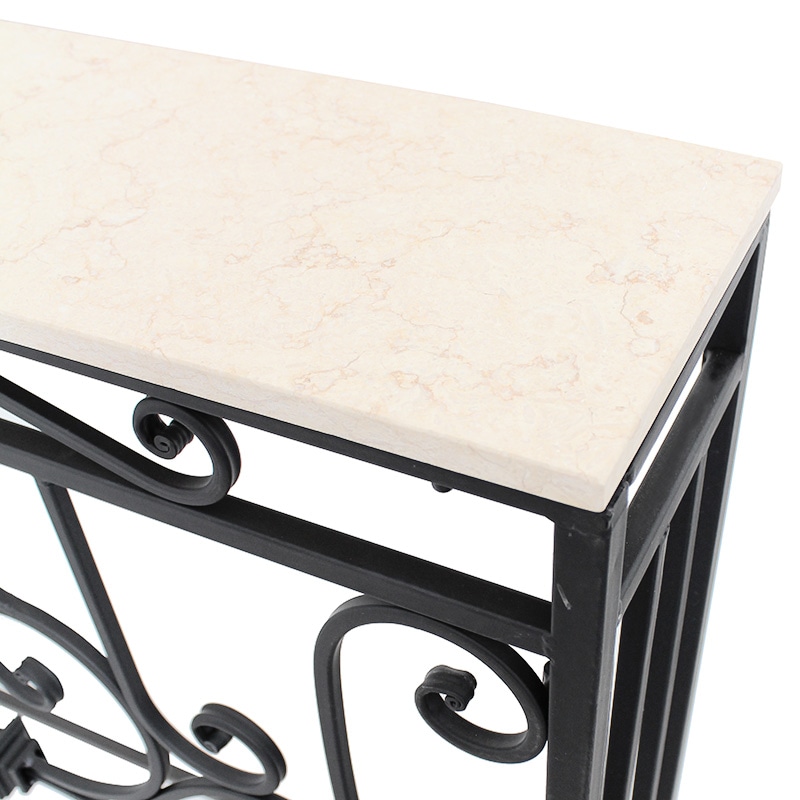 アイアン×天然大理石 コンソールテーブル | アイアンインテリア