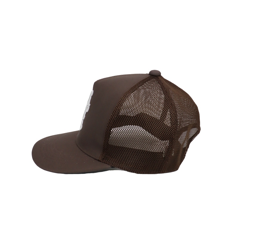 25SS】KAMIYA カミヤ ''KMY''Mesh Cap ブラウン G14AC102 の通販