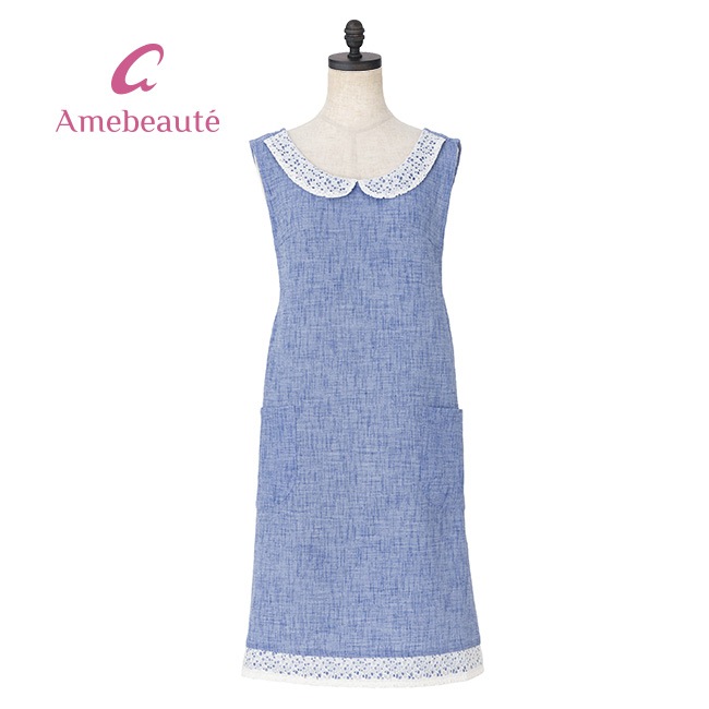 ブルーホワイトレースリセ ALCR20 | ワンピースエプロン,レースリセ