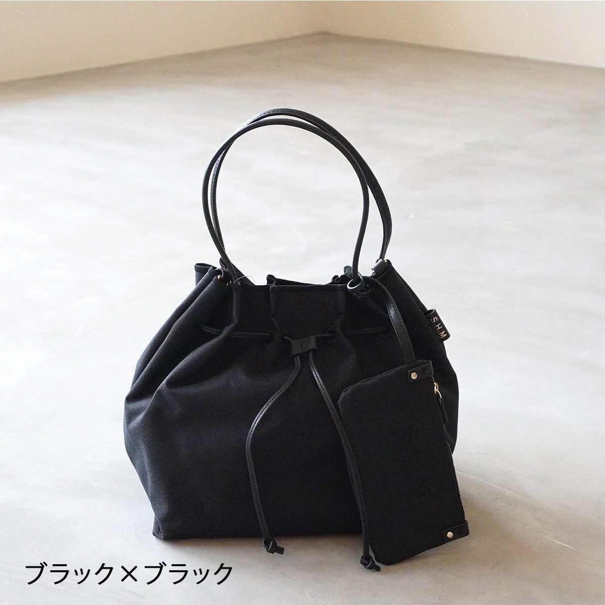 SAN HIDEAKI MIHARA】巾着バッグ（M） | ANNE onlinestore - アンネ