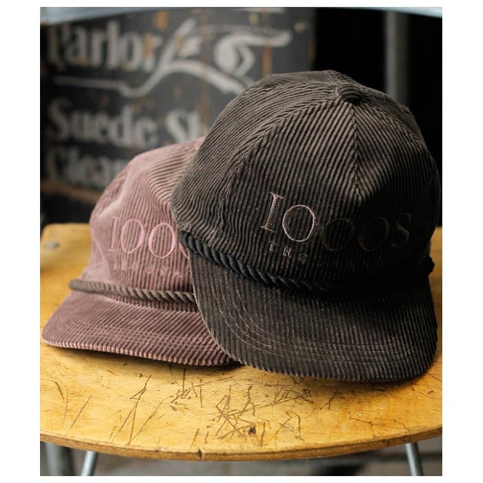 サウザンズ 1000S コーデュロイ トラッカー キャップ CORDUROY TRUCKER