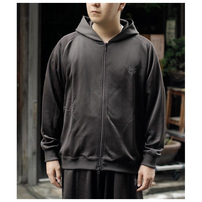 ニードルズ NEEDLES ブライトジャージ ジップドフーディー Zipped