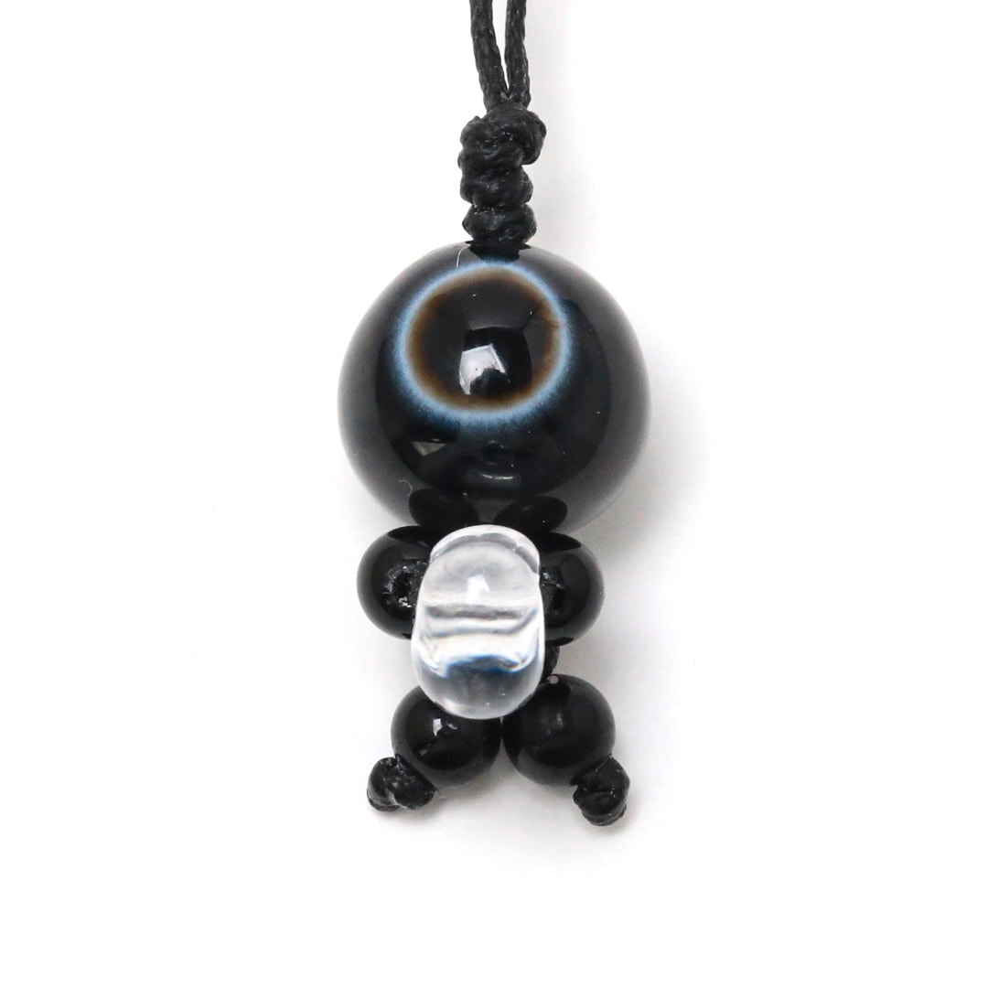 ちびたんストラップ 魔除けの天眼石_ST198