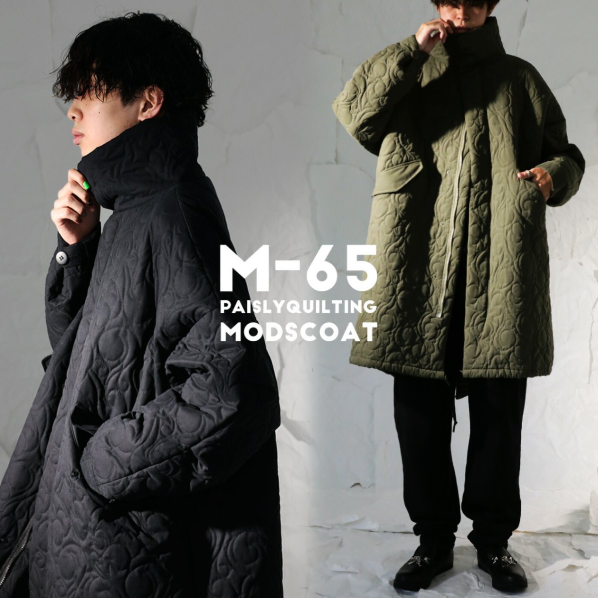キルティング モッズコート メンズ アウター コート 送料無料・再再販