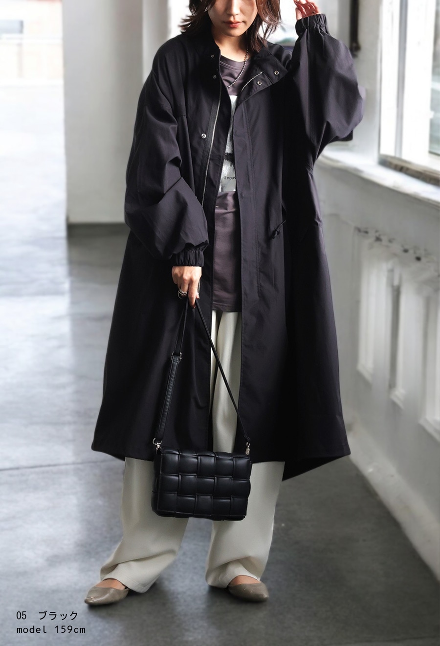 モッズコート コート レディース アウター 長袖 送料無料・メール便