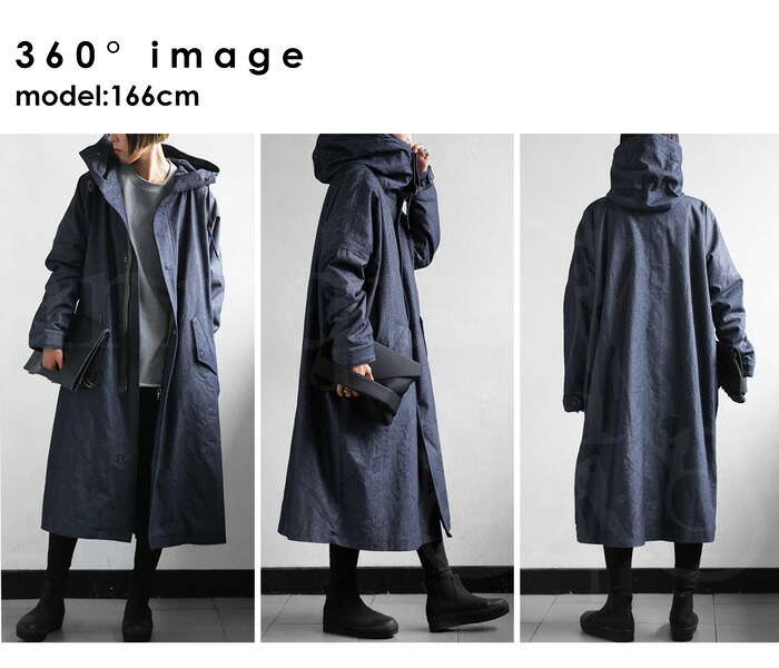 裏ボアデニムコート コート レディース アウター ロング 送料無料・再