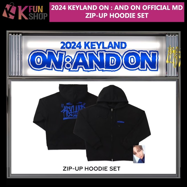 送料無料/予約】SHINee KEY ZIP-UP HOODIE SET_SHINee KEY 2024