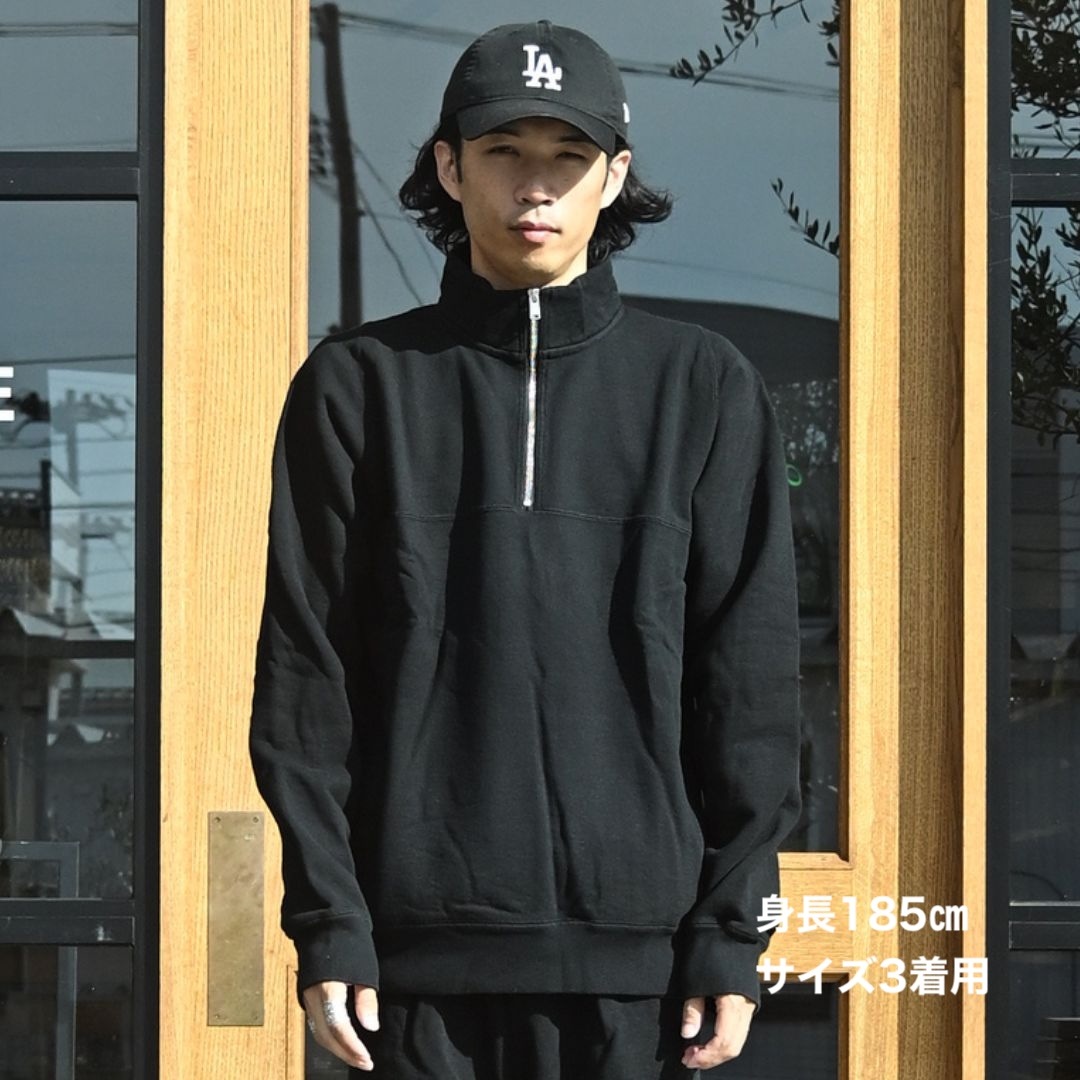 MARINER HALF ZIP PULLOVER COTTON SWEAT | nonnative | A(e)_STORE