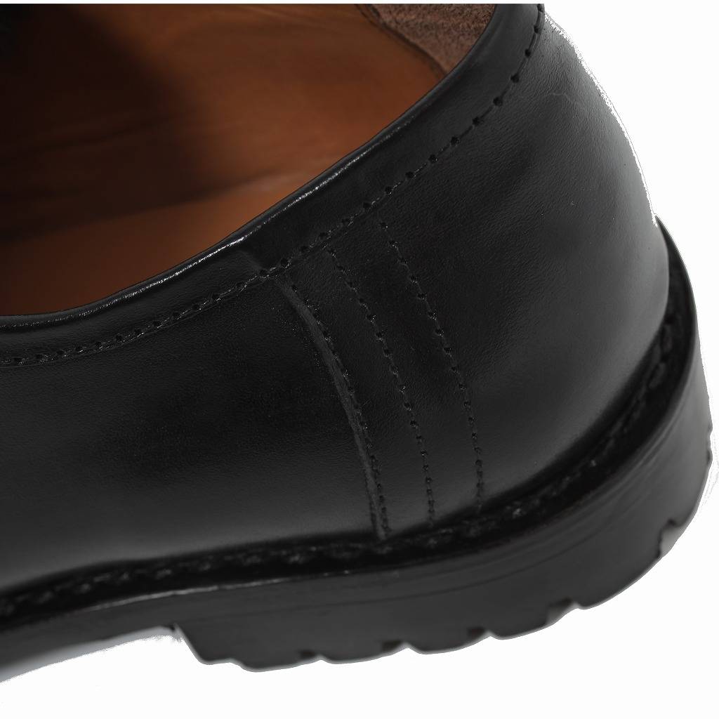 Milton Keynes ミルトンキーンズ ファーレザーチロリアンシューズ