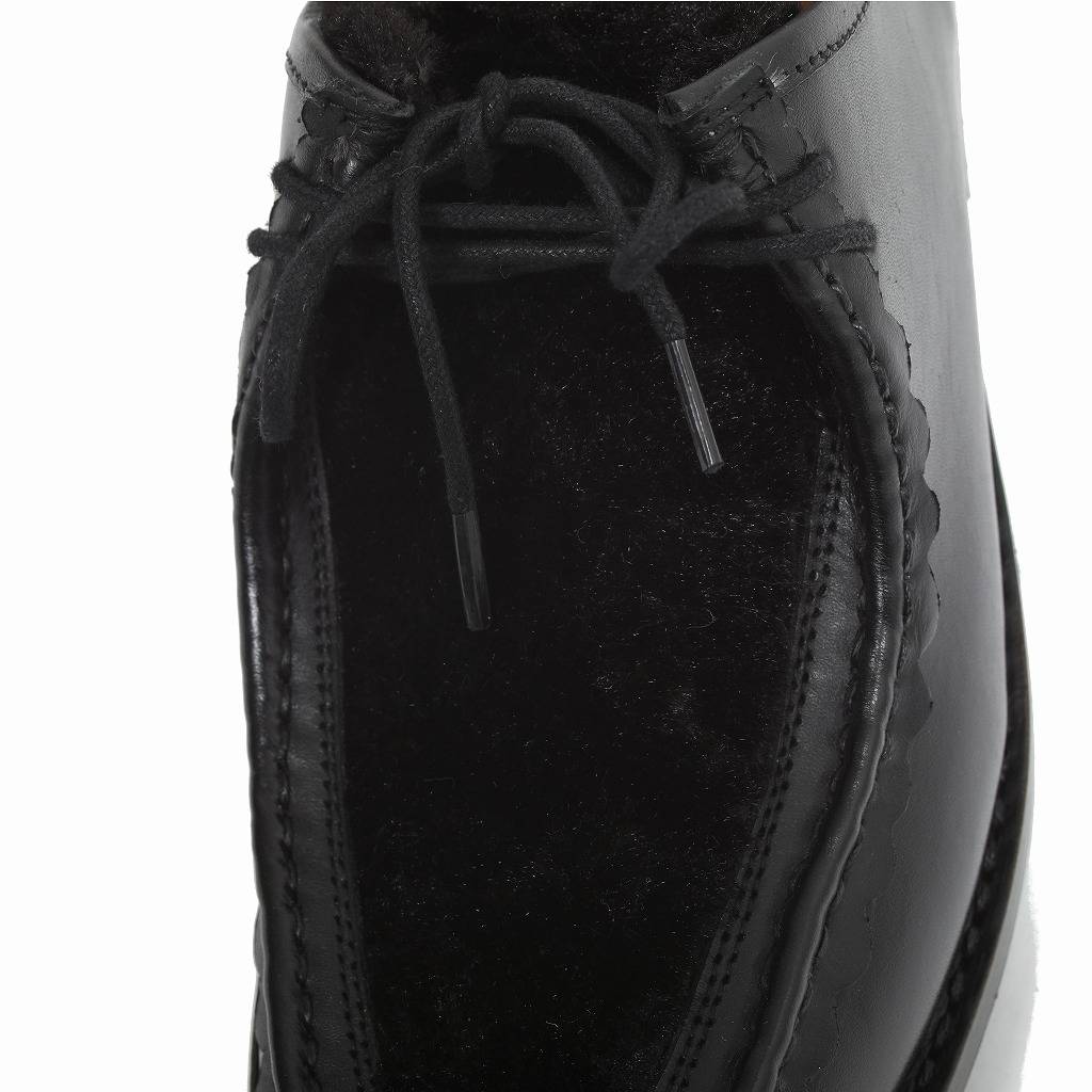 Milton Keynes ミルトンキーンズ ファーレザーチロリアンシューズ