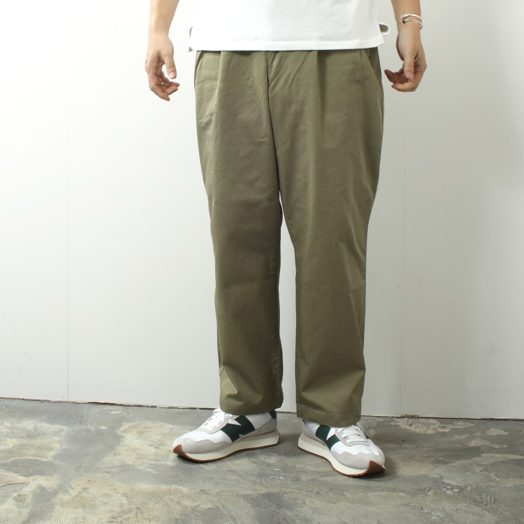 Gymphlex ジムフレックス 2タック イージーパンツ 高密度コットンチノ