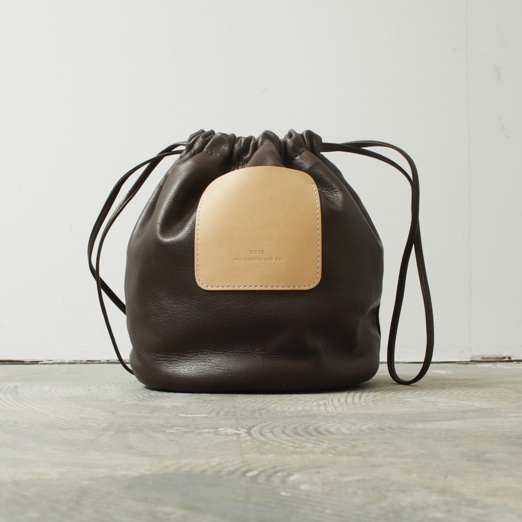 SCYE サイ ソフトレザードローストリングバッグ Leather Drawstring