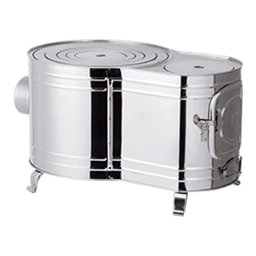 送料無料】ホンマ製作所 ステンレス時計1型ストーブ AS-60 | 家電