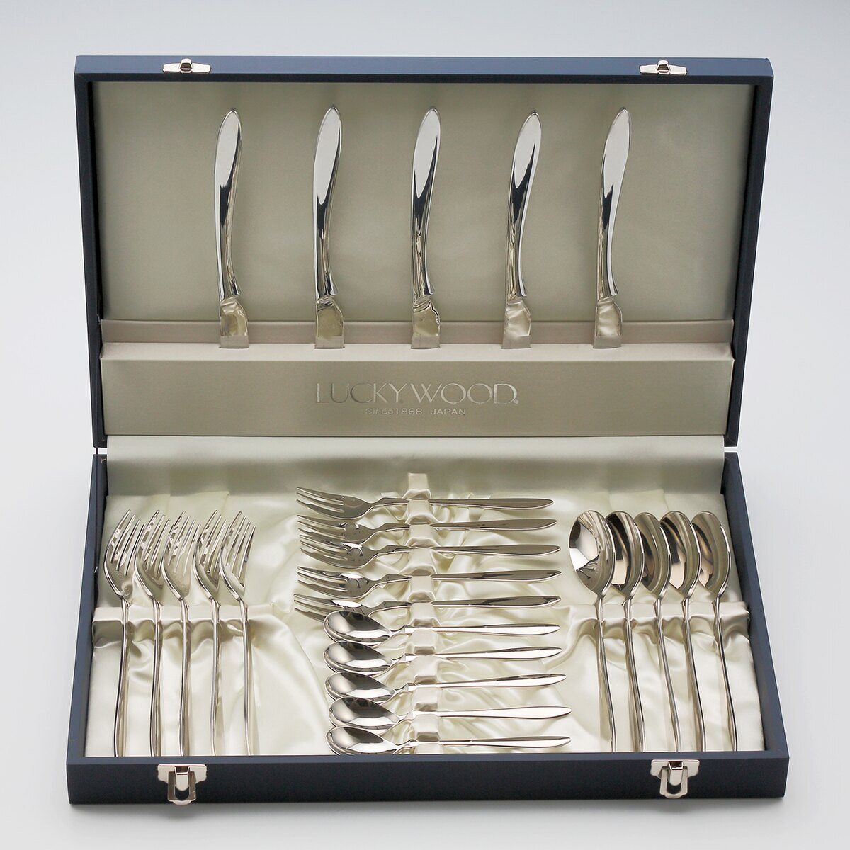 送料無料】ラッキーウッド カトラリーセット フレンチアクセント