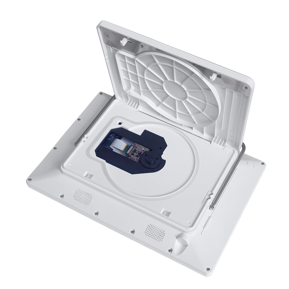 送料無料】TEES ポータブルDVDプレーヤー 防水11.1型 PD-M111-WH