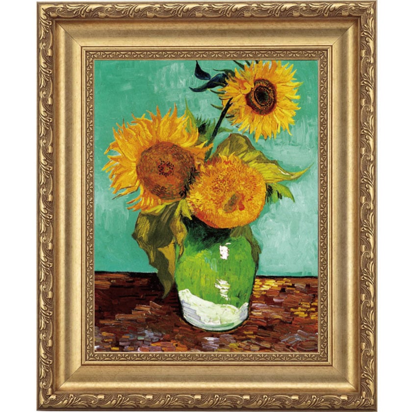 Ag モネ、ゴッホの レプリカ3点セット ナショナルギャラリー Ag モネ