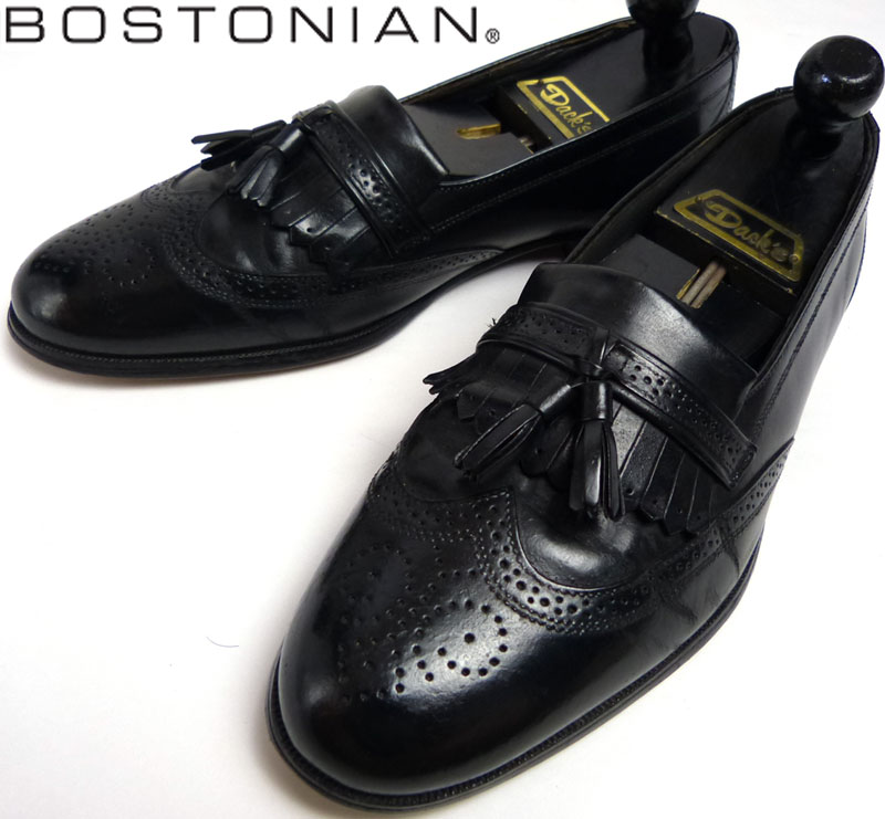 USA製 ボストニアン BOSTONIAN キルトタッセルローファー 9M(27cm相当