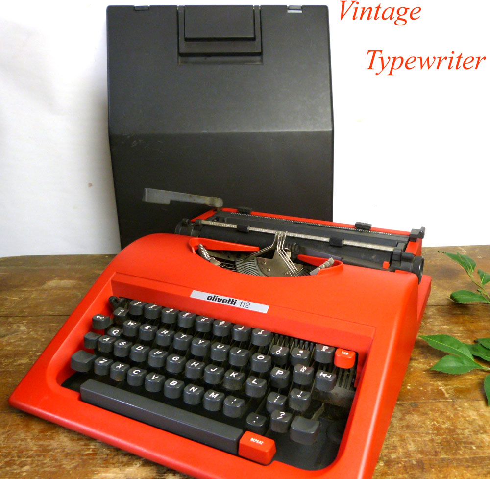 ビンテージ オリベッティ olivetti 112／レッテラ /タイプライター