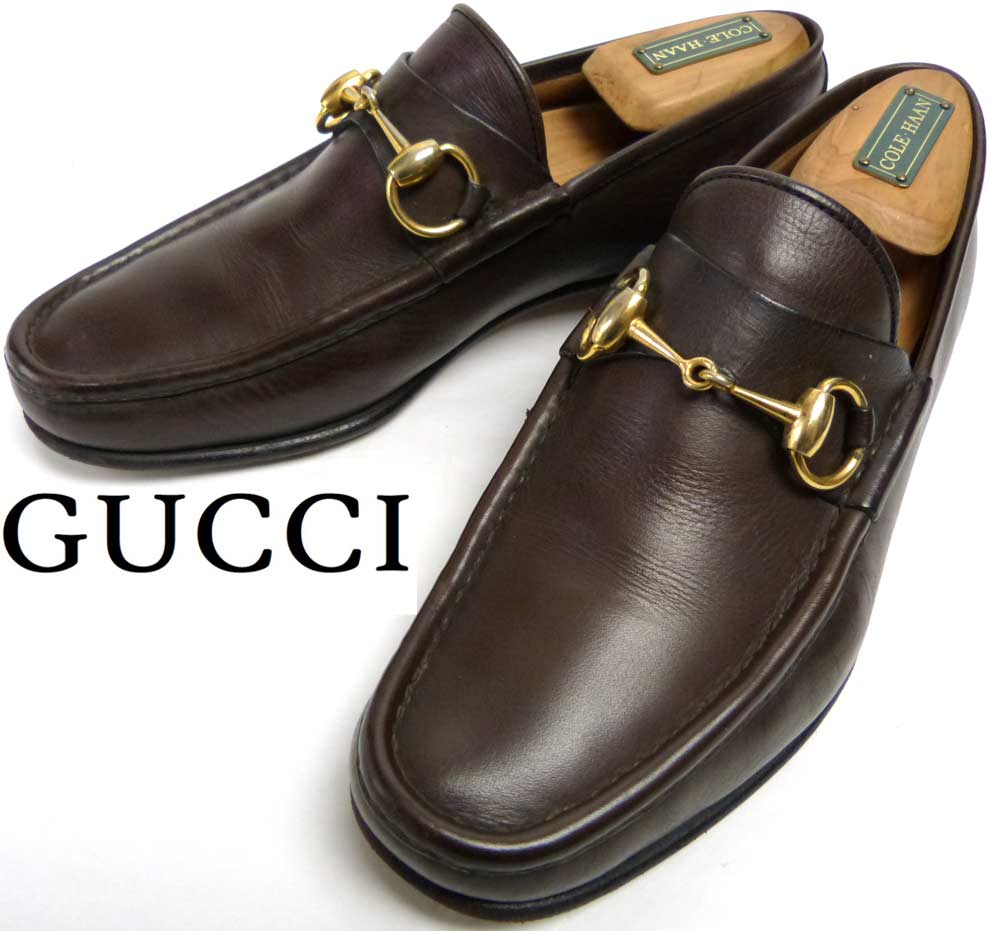 希少】イタリア製 1960-70s 旧タグ GUCCI オールドグッチ ホースビット
