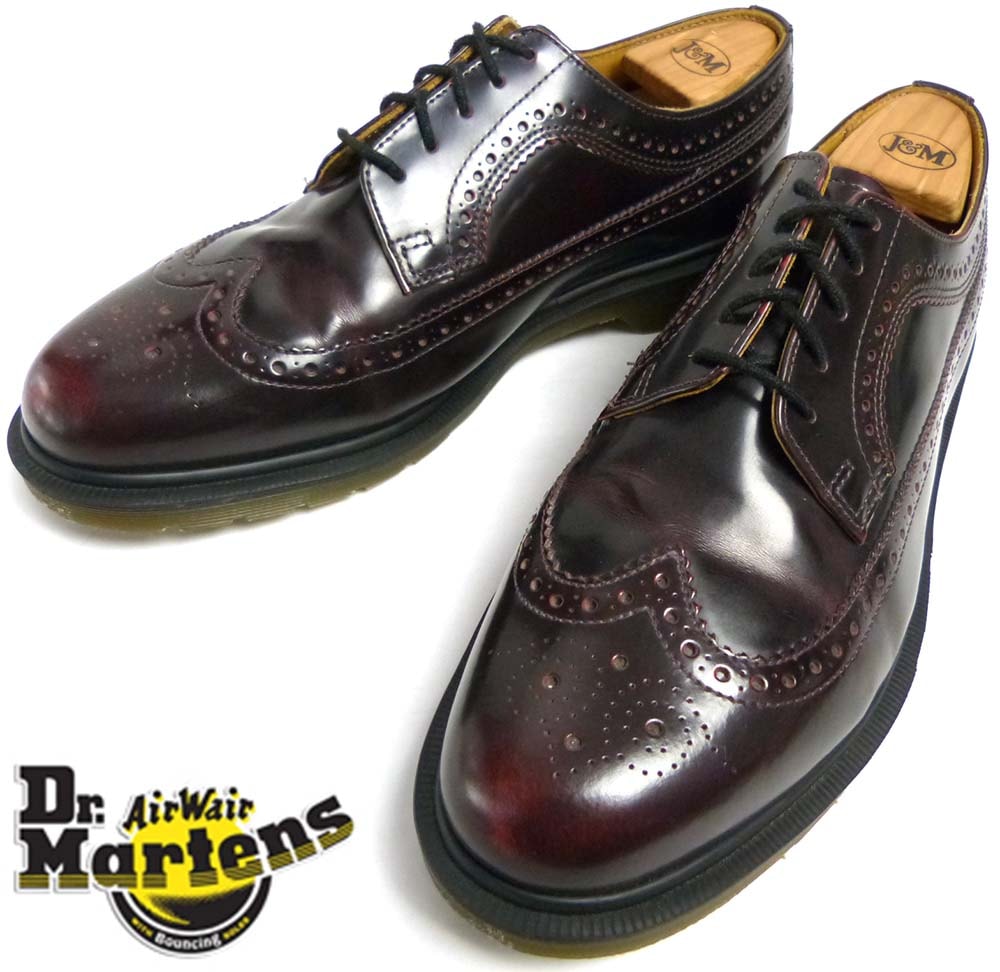 ドクターマーチン Dr.Martens 5ホール ウイングチップシューズ UK10