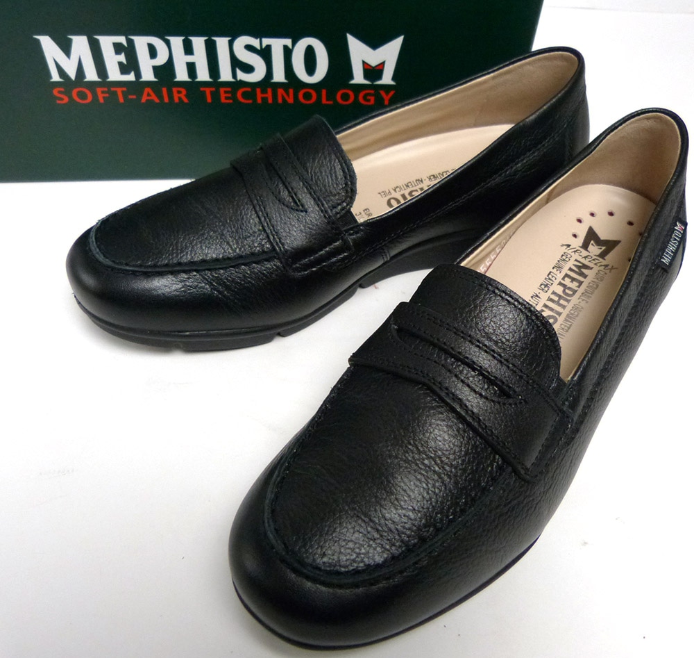 未使用】メフィスト / Mephisto DIVA レザー ローファー / モカシン