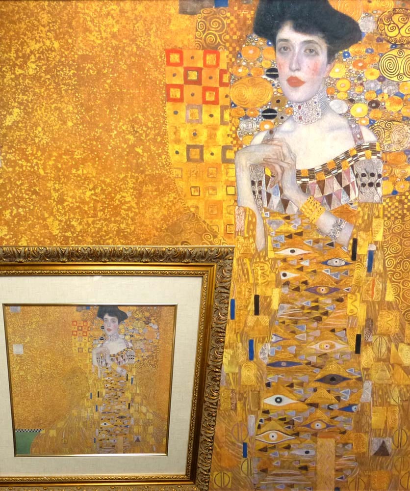 グスタフ・クリムト「アデーレ・ブロッホ＝バウアーの肖像」アート