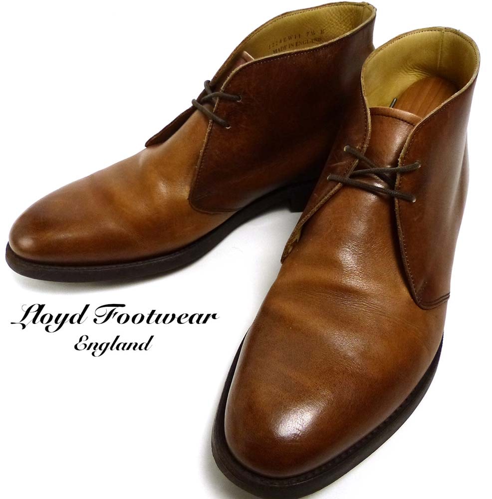 英国製 Lloyd Footwear / ロイドフットウェア チャッカブーツ 7 1/2E
