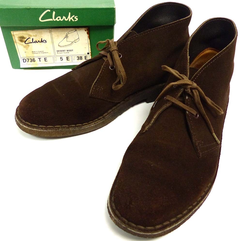 英国製 Clarks / クラークスデザートブーツ UK5 (24cm相当