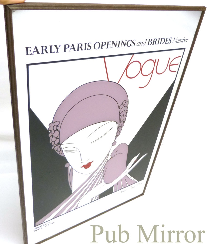 ヴィンテージ VOGUE ヴォーグ パブミラー / 鏡【中古】｜インテリア