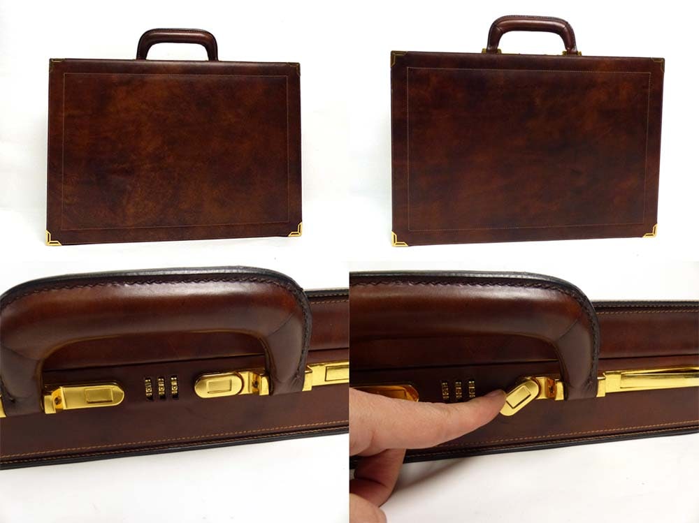 ヴィンテージ レザー アタッシュケース / トランク【中古】｜レザー