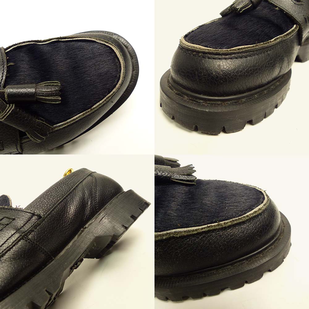 英国製 カトー / KATO` White&Co別注 ハラコ レザー タッセル