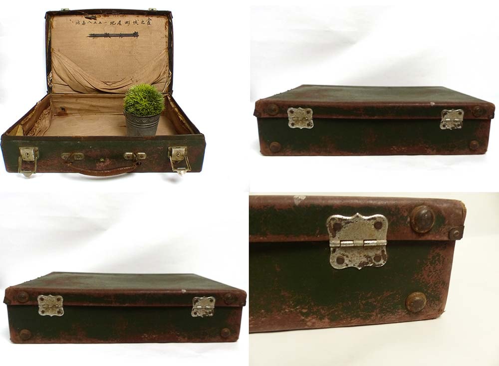昭和レトロ 1930-40年代頃 ヴィンテージ ミニ スーツケース / トランク