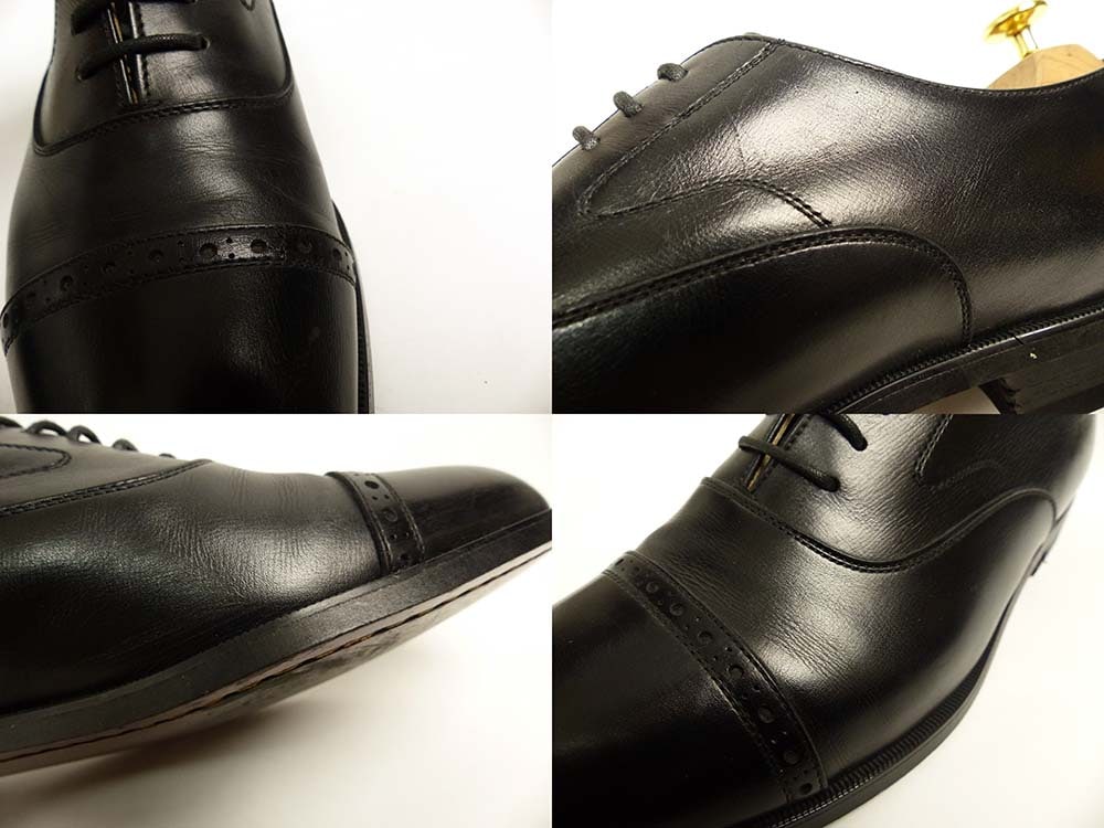 未使用級【REGAL】ビジネスシューズ/ストレートチップ/キャップトゥ