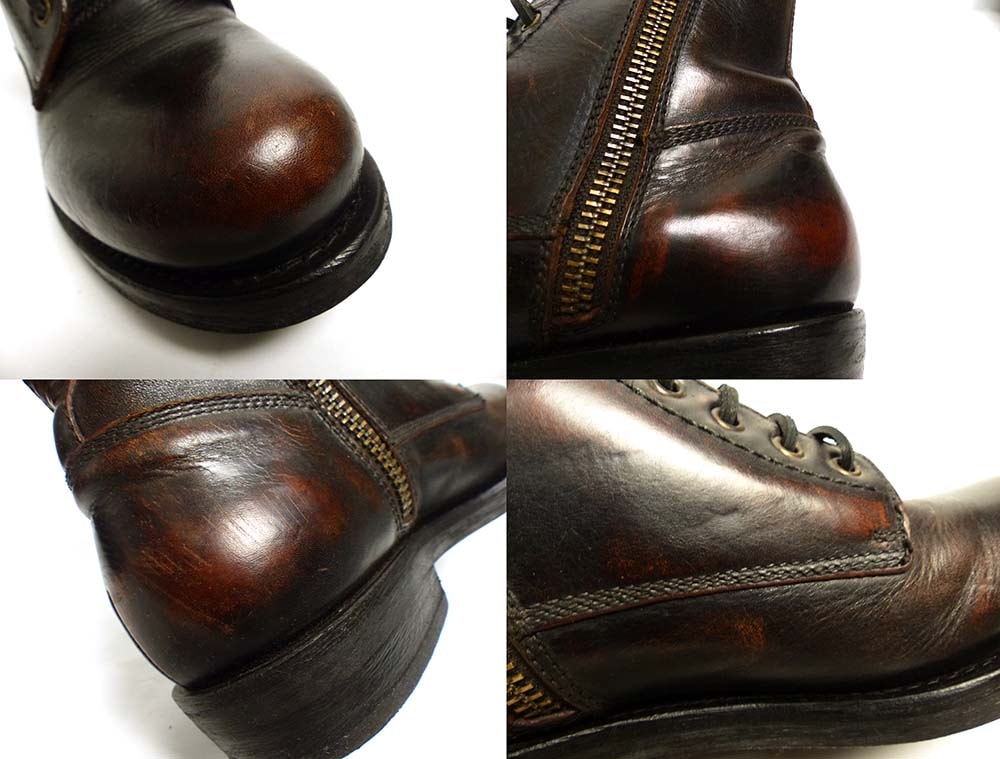 イタリア製 BUTTERO / ブッテロ B4429 レザー レースアップブーツ