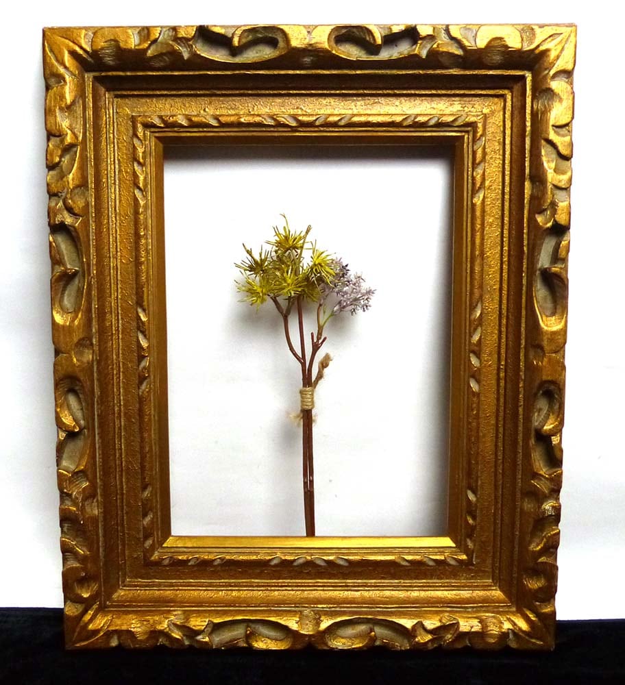 H 額縁 アンティーク調 ヴィンテージ ゴールド 金色 アート 油絵 H