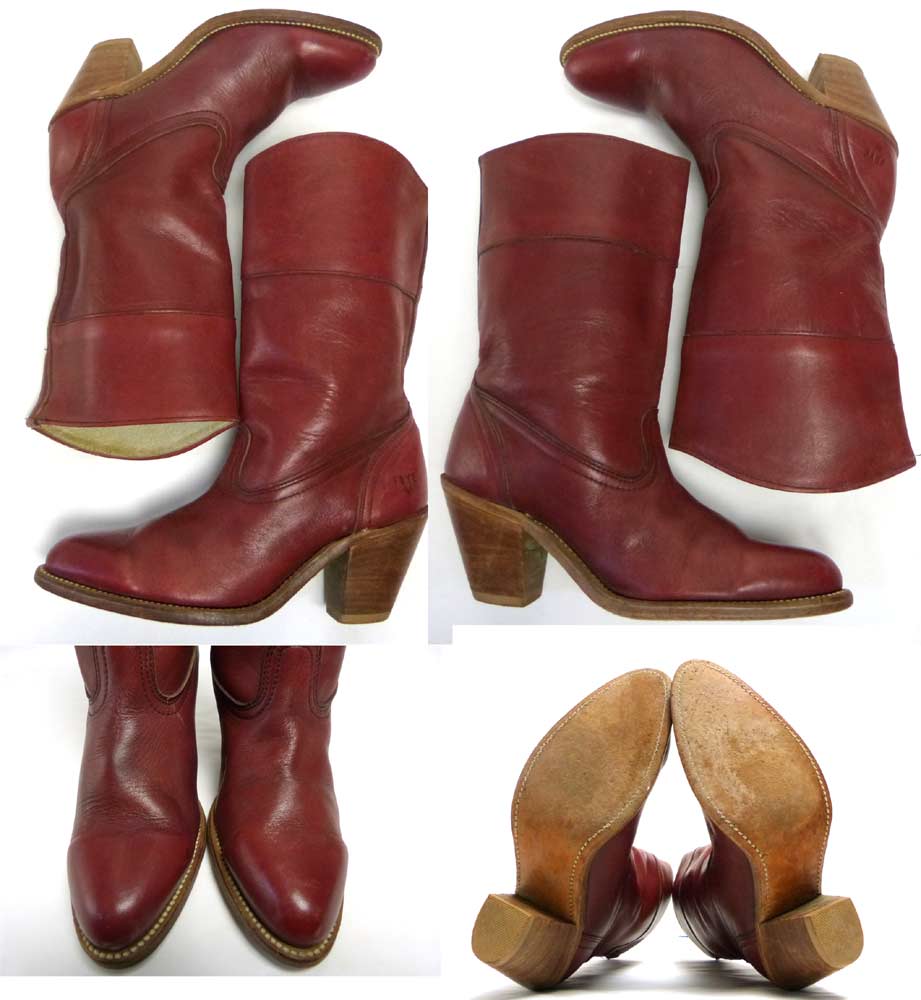 USA製 FRYEフライ ウエスタンブーツ 6 1/2B(23cm相当)(レディース