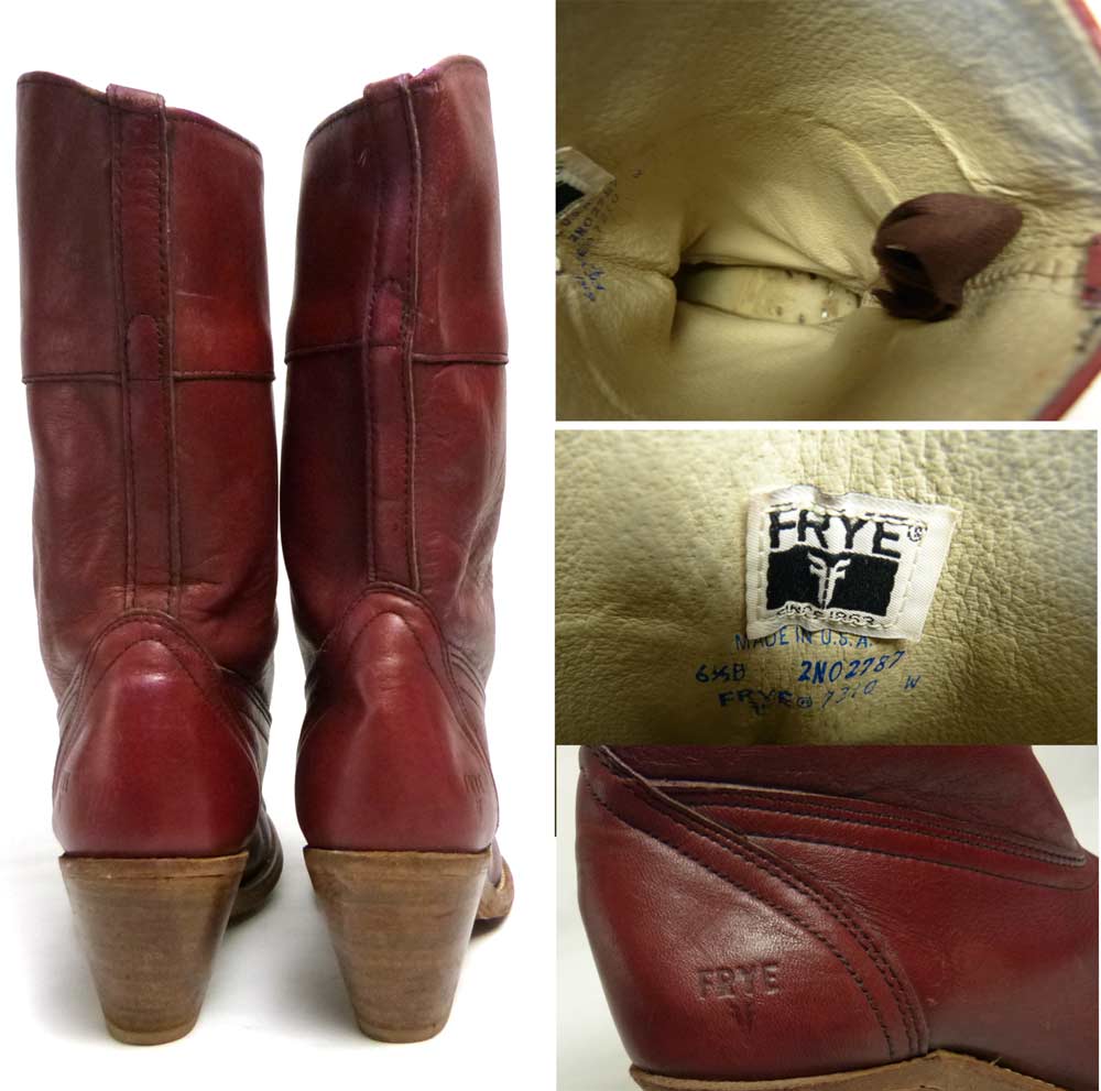 USA製 FRYEフライ ウエスタンブーツ 6 1/2B(23cm相当)(レディース