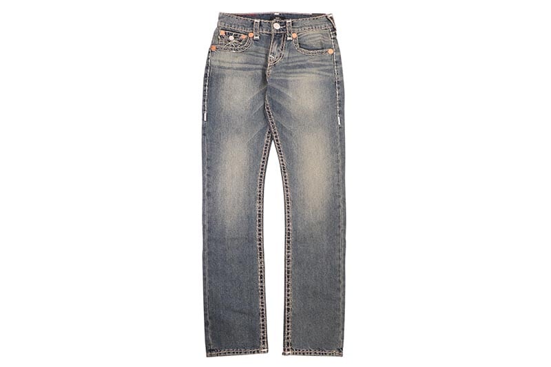 TRUE RELIGION RICKY SUPER T STRAIGHT JEAN (109021:MIDNIGHT
