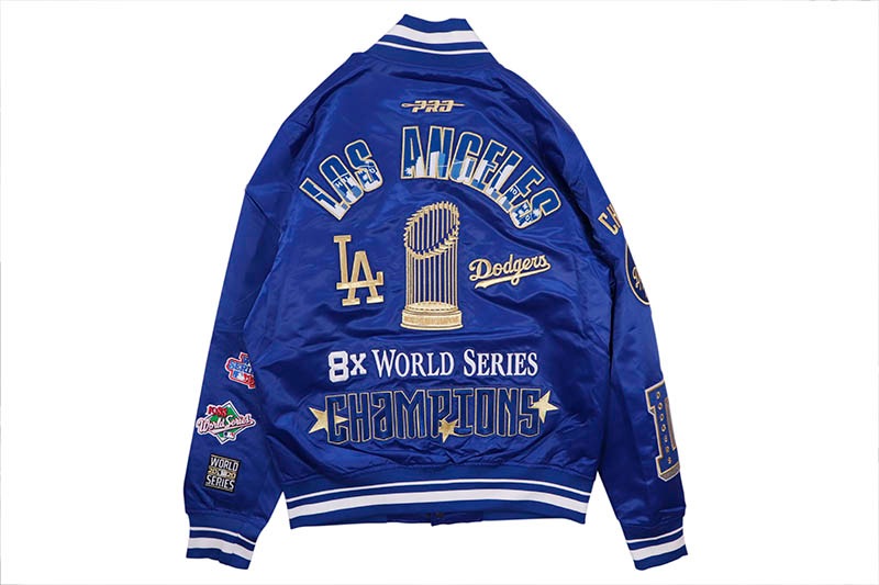 PRO STANDARD LOS ANGELES DODGERS WORLD SERIES 2024 RIB SATIN