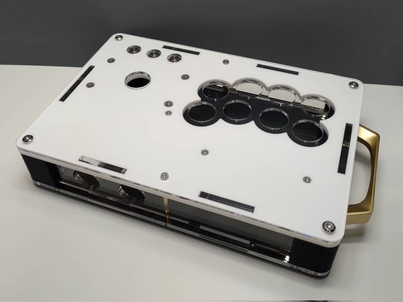 2024年9月小改良]くろまき工房 24mmボタン型 標準ジョイスティック